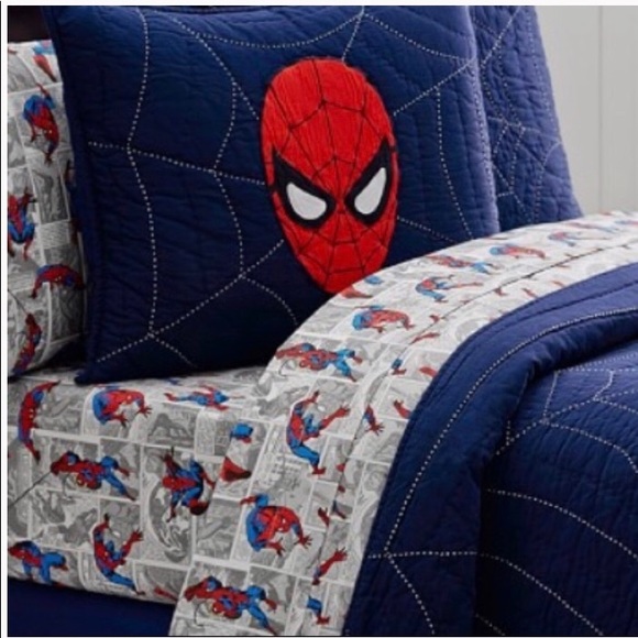 Other Pottery Barn Marvel Twin 3 Piece Sheet Set Poshmark